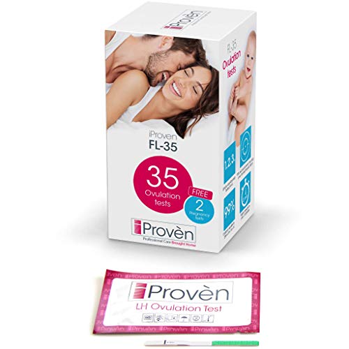 Ovulation Predictor Kit - Ovulation Test Strips - Ovulation Tests for Trying to Conceive Women - iProven FL-35-35 LH-Tests Ovulation Predictor Kit - Ovulation Test Strips - Ovulation Tests for Trying to Conceive Women - iProven FL-35-35 LH-Tests