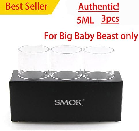 3pcs GLÃSS Tube For Smǒk 5ML KIND Cǒils ŦḞV8 BIG BABŸ TAṄK ȘticḰ V8 Ŧ-Priv ProColŏr Aliȇn KIŦ
