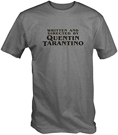 "Written and Directed" T-Shirt Retro Quentin tee resevoir Tarantino tshirt