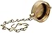 Moon 662-1521 Brass Fire Hose Fitting, Cap, 1-1/2" NH Cap