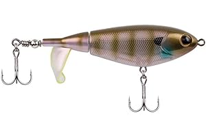 Berkley Choppo Topwater Fishing Lure, Cupped Propeller Tail for Balance of Sound and Spray, Equipped with Sharp Fusion19™ Hook