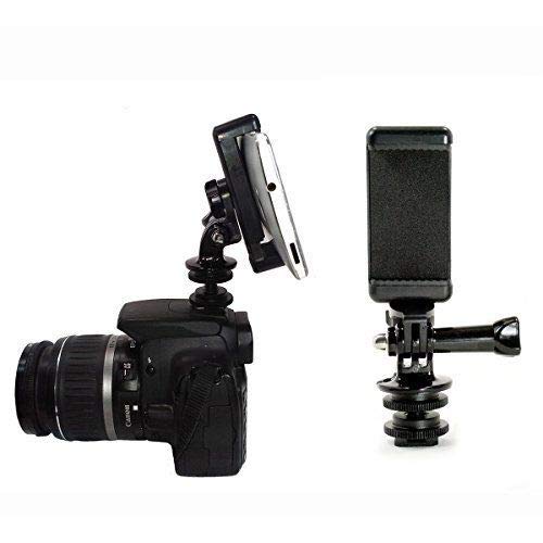 Yoogeer 5in1 Hot Shoe Mount Adapter Kit for Attaching Phone GoPro Hero DSLR Camera Hot