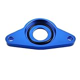 Dewhel BLOW OFF VALVE BOV SSQV SQV ADAPTER For Subaru WRX STI 02-07 IMPREZA STI 08-12 (Blue)