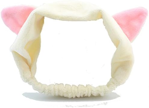 ENFUSO Cute Makeup Sport Cat Ears Hair Band Headband For Women Girls 2 Pcs