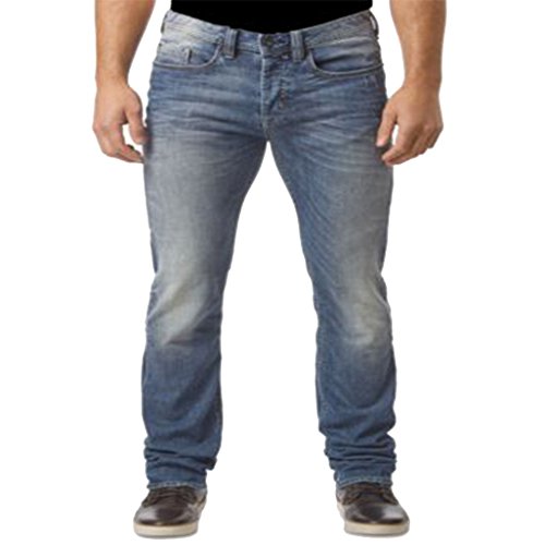 Buffalo David Bitton Mens Evan Slim-fit Sheeba Jeans Sheeba Blue 36x32