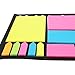 2 Pack Divider Sticky Notes Memo Set for Binders, Notebooks, Planners w/Index Tabs, Flags (Multicolored)