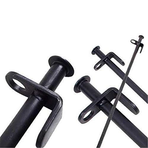 Steel Tent Fixed Pile,Sunsee Tent Stakes, Heavy Duty Steel Tent Stakes Solid Stakes Footprint Camping Stakes for Outdoor Trip Hiking Gardening 5PC