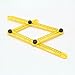 Angle Tool by Saberline Easy MaxForm Multi Angle Measuring Template Ruler With Metal Knob And Durable Plastic