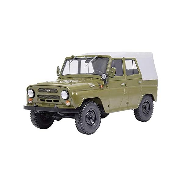 XHH Panzermodell Militärisches Panzermodell, UAZ-469 Offroad-Fahrzeug im Maßstab 1:43, UDSSR-Legierungsmodell, Spielzeug…