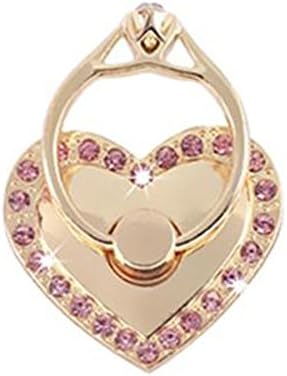 Universal Finger Mobile Heart Phone Ring Stand Holder for Smartphone Grips Creols 10361201