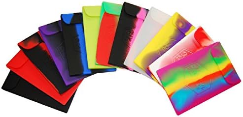 15 Ultimate Honey Pockets Platinum Cured Nonstick Silicone Dab Oil Wax Wallet Pouch Mix