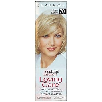 Amazon Com Clairol Loving Care Hair Color Creme Lotion 70 Beige