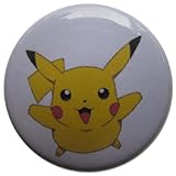 Baubles of Time Men's Pikachu Pin Back Button Set 1.25 Inch Multicoloured