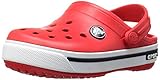 Crocs Crocband II.5 Clog (Toddler/Little Kid),Red/Navy,10-11 M US Little Kid