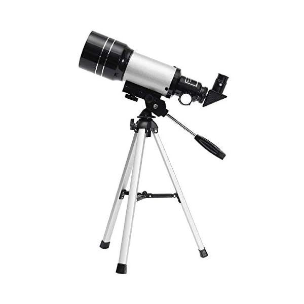 Kinder Teleskop, Uong Professionelle 150X Astronomisches Teleskop Fernrohr Sucherfernrohr mit Stativ und 2 Optionen…