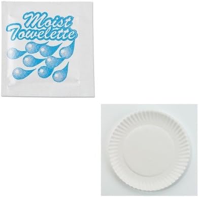 KITAJMPP6GREWHSFC023803 - Value Kit - Green Label PP6GREWH White Uncoated Paper Plates, 6quot; (AJMPP6GREWH) and NatureHouse Fresh Nap Moist Towelettes (SFC023803)