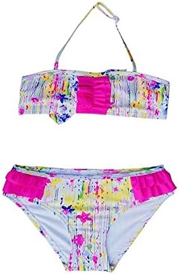 Escargot Kids Girls Splash Frilly Bikini (10 Years)