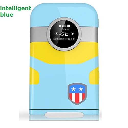 72W power Electric Car/ Household Small Refrigerator 22L Portable Food Cold Storage Refrigerator Mini Food Freezer KM-22L Blue