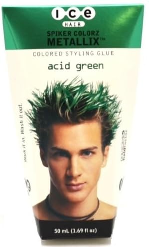 Spiker Colorz Toxic Green Colored Styling Glue (1.7 oz.)