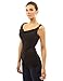 PattyBoutik Women Cowl Neck Twist Straps Tank Top (Black S)