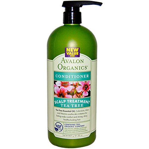 Avalon Organics, Conditioner, Scalp Treatment, Tea Tree, 32 oz (907 g)