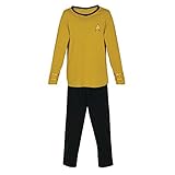 Star Trek Adult Captain Kirk Officer Uniform Pajama Set (X-Large)