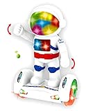 PowerTRC Astronaut Robot Toy on Hover Board with 3D Lights and Music