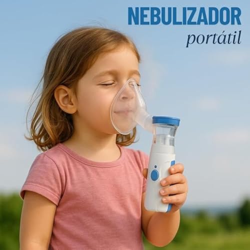Nebulizador Inalador Ultrassônico Portátil USB Sem Fio Silencioso