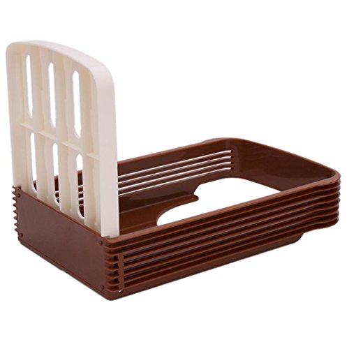 Foldable and Adjustable Loaf Sandwich Bread Slicer Guide Toast Slice Cutter Mold