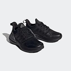adidas RapidaSport Running Shoe, Black/Black/Iron