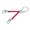 3M Protecta PRO 1351050 22" Web Rebar Assembly For Positioning, Steel Rebar Hook At Center, Snap Hooks At Leg Ends, 310LB Capacity, Silver/Red