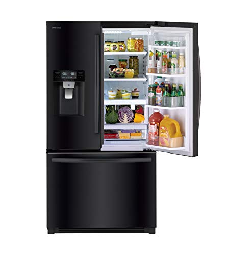 Daewoo RFS-26DBCE French Door Refrigerator, Black, includes delivery and hookup