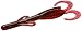 Zoom Bait Baby Brush Hog Bait-Pack of 12 (Red Bug, 5 1/2-Inch)