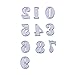 Whitelotous Cutting Dies Stencil Metal Mould for DIY Scrapbook Album Paper Card (1 Set Number)