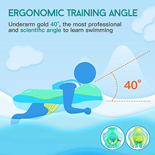 image for PEFECEVE Baby Inflatable Swimming Pool Float - 2019 Upgrade Safety App