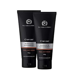 The Man Company De Tan Activated Charcoal Peel-Off Mask with Moringa, Gooseberry & Turmeric Powder Extract for Dead Skin…