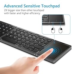 Foldable Bluetooth Keyboard with