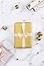 LaRibbons Wrapping Paper Roll - Gold Foil Dot, Starts and Glitter Color for Birthday, Holiday, Wedding, Baby Shower - 4 Rolls - 30 inch X 120 inch Per Roll