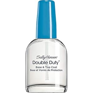 Image of Sally Hansen Double Duty Base and Top Coat, 0.45 Fluid Ounce