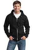 Port & Company Men's Big And Tall Full-Zip Hooded