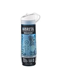 Brita - Botella de filtro de agua de lado duro, 34 oz
