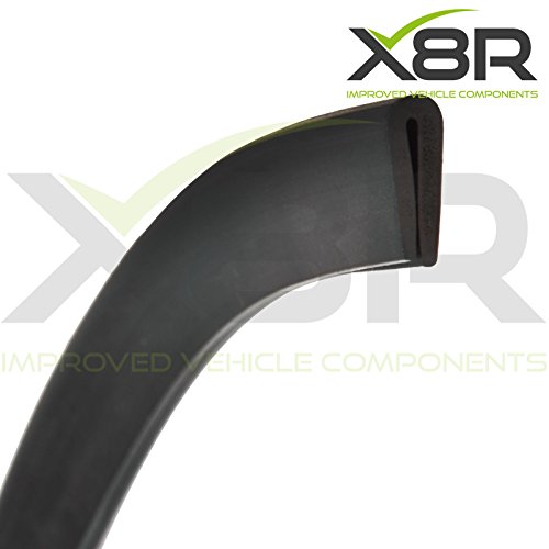 Medium Deep Black Rubber U Channel Edging Trim Seal Car Protection Door Bumper Part X8R0128