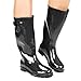 Twisted Women's DRIZZY Tall Cute Rubber Rain Boots