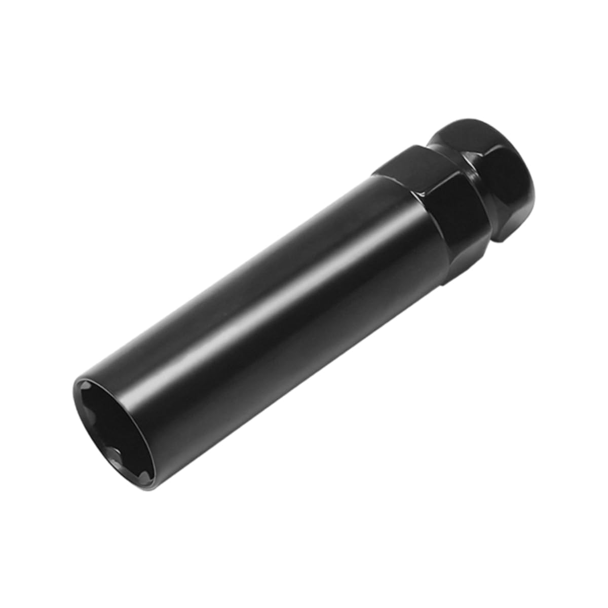 Photo 1 of AUCELI 6 Point Spline Lug Nuts Key Tuner Socket Tool, Automotive Wheel Lock Removal Kit for Wrench with 3/4” & 13/16" Hex, Compatible with 12x1.5 12x1.25 1/2" x20 Thread Size, Universal Fit?Black?