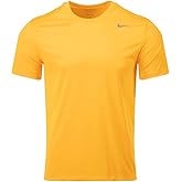 Nike Mens Team Legend Short Sleeve Crew T-Shirt (as1, Alpha, x_l, Regular, Regular, Yellow Strike)