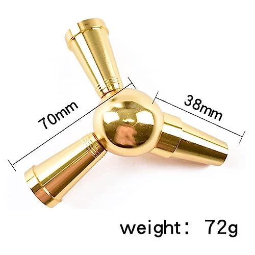 VOVCIG 1 to 2 Hose Splitter Adapter Metal Connector with Grommets Gold photo 6