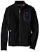 Spyder Men's Bandit Full Zip Light Weight Stryke Fleece Jacket, Large, Black/Polar