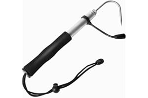 Professional Fishing Gaff Hook with Stainless Steel Tip & Glass Lightweight EVA Grip, 4Size Options (47"/39"/31"/23"), Corros