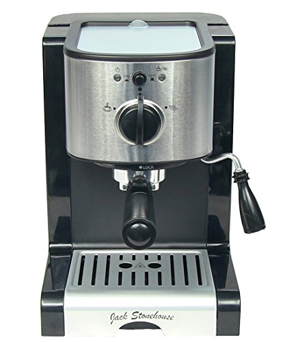 Cappuccino Coffee Maker Machine (Silver 