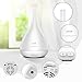 LANTARK Essential Oil Diffuser Aroma Oil Ultrasonic Cool Mist Humidifier with Auto Shut-off and 7 Color LED Lights Changing(15 gradient colors),Aromatherapy Diffuser for Home Office Bedroom Yoga Sp